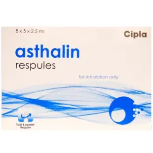 Asthalin Respules 5 *2.5 ml