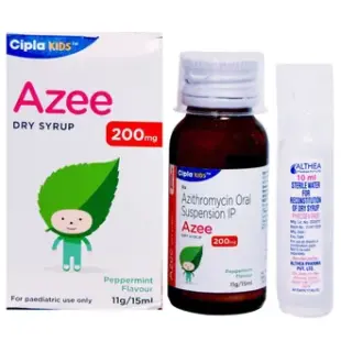 Azee 200mg Dry Syrup 1*15ml