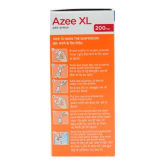 Azee XL 200 mg Peppermint Dry Syrup 1*30ml - Image 4