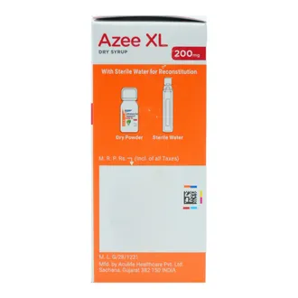 Azee XL 200 mg Peppermint Dry Syrup 1*30ml - Image 3
