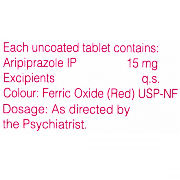Arpizol 15 Tablet 1*10 - Image 3