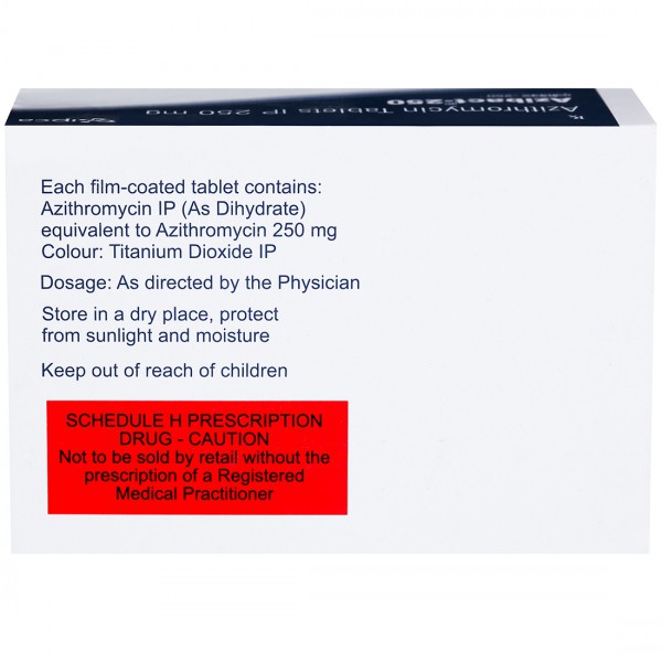 Azibact 250 Tablet 1*10 - Image 4