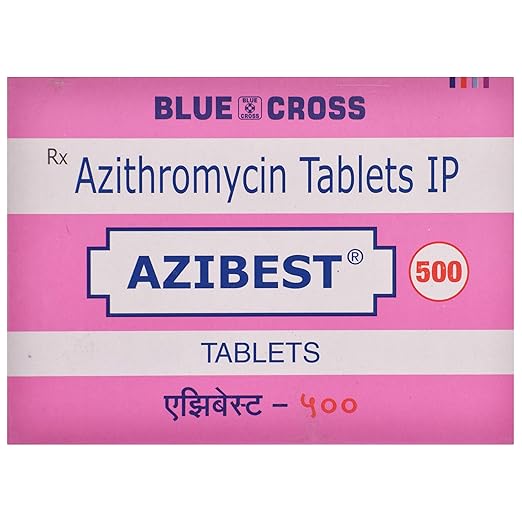 Azibest 500mg Tablet 1*3