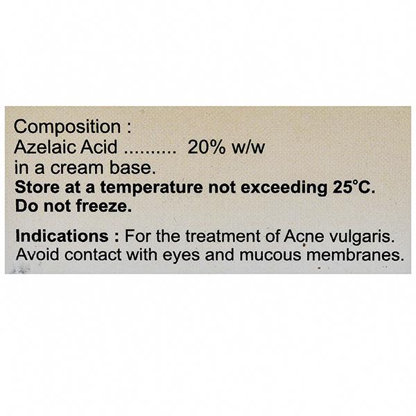 Aziderm 20% Cream 1*15gm - Image 2