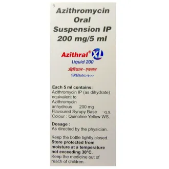 Azithral XL 200 Liquid 1*60ML - Image 3