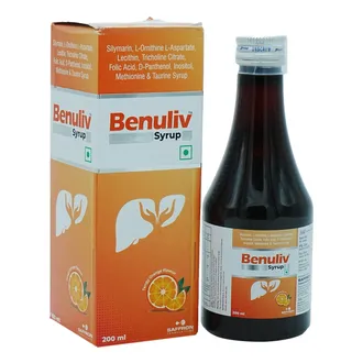 Benuliv Syrup Tangy Orange