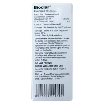 Bioclar 125mg Suspension 1*30ML - Image 3