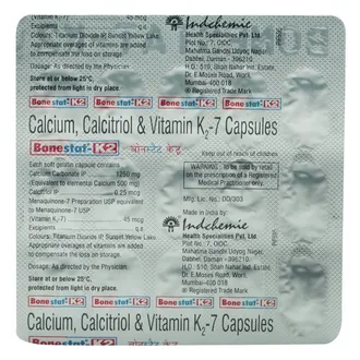 Bonestat-K2 Soft Gelatin Capsule 1*15 - Image 4