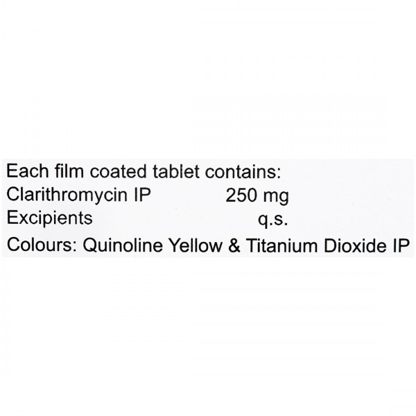 Bioclar 250mg Tablet 1*10 - Image 3