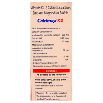 Calcimax K2 Tablet 1*15 - Image 3