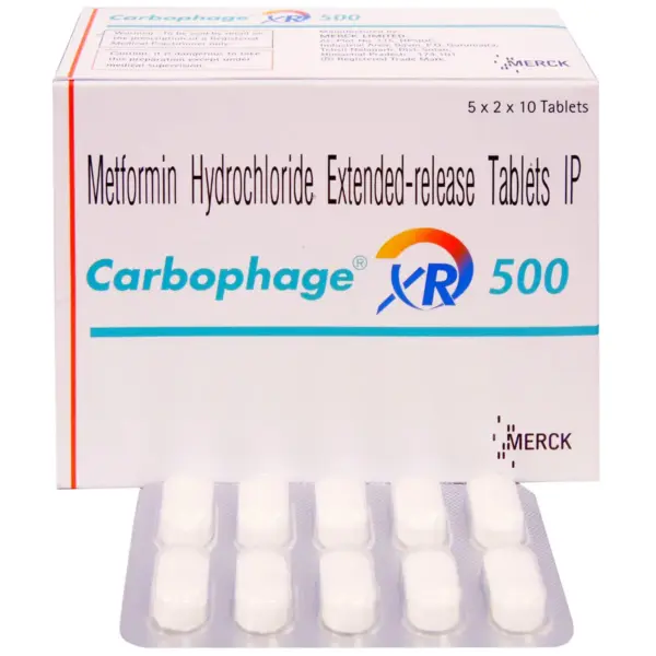 Carbophage XR 500 Tablet 1*10
