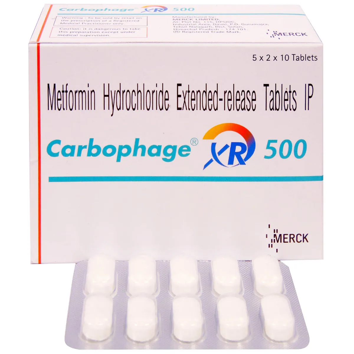 Carbophage XR 500 Tablet 1*10