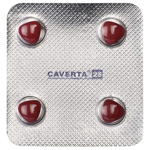 Caverta 25 Tablet 1*4 - Image 3