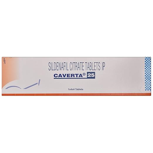 Caverta 25 Tablet 1*4 - Image 2