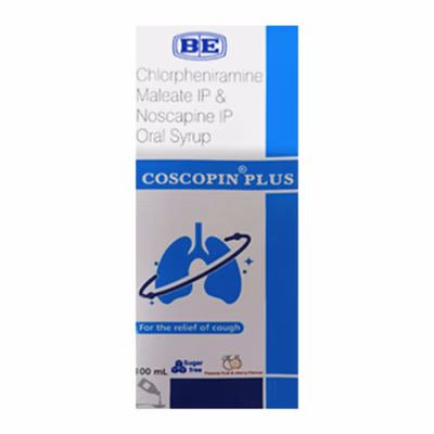 Coscopin Plus Oral Suspension 1*100ML - Image 2