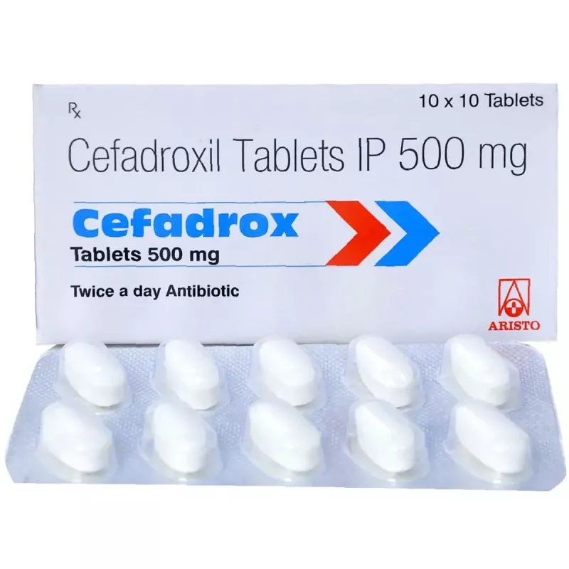 Cefadrox 500 mg Tablet 1*10