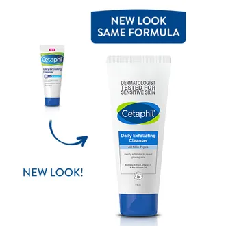 New Cetaphil Daily Exfoliating Cleanser 1*178ML - Image 2