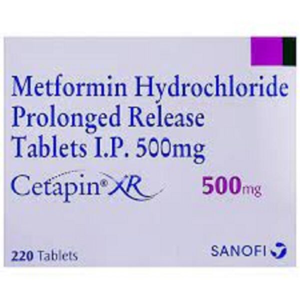Cetapin XR 500mg Tablet 1*20
