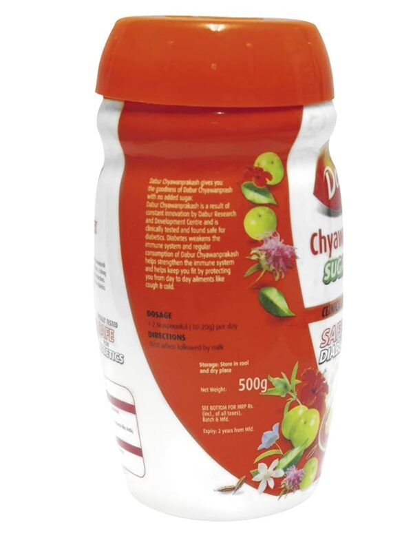 Dabur Chyawanprakash sugar free - 500 gm - Image 3