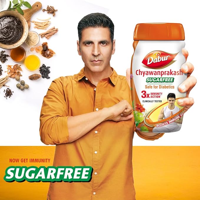 Dabur Chyawanprakash Sugarfree powder 900gm - Image 2