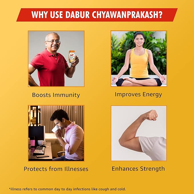 Dabur Chyawanprakash Sugarfree powder 900gm - Image 3