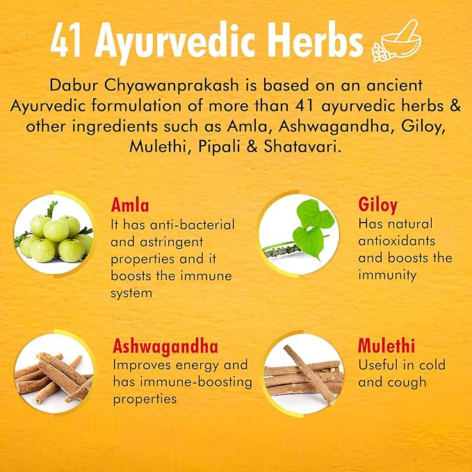Dabur Chyawanprakash Sugarfree powder 900gm - Image 4