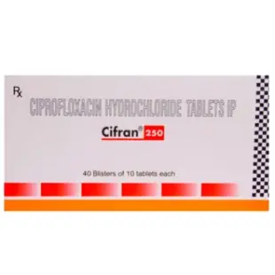 cifran 250 Tablet 1*10
