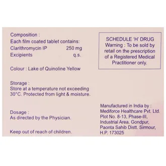 Clarinova 250 Tablet 1*10 - Image 4