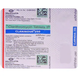 Clarinova 250 Tablet 1*10 - Image 3