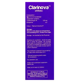 Clarinova Dry Syrup 1*30ML - Image 4