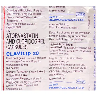 Clavilip 20 Capsule 1*15 - Image 3