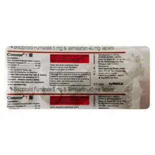 Concor T 5mg/40mg Tablet 1*10