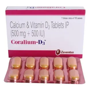 Coralium D3 Tablet 1*10
