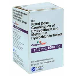 Cospiaq Met 12.5mg/1000mg Tablet 10