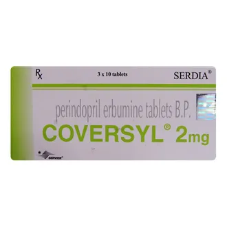 Coversyl 2 mg Tablet 1*10