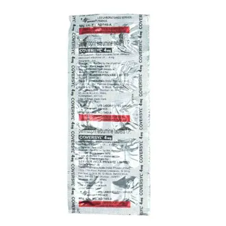 Coversyl 4 mg Tablet 1*10
