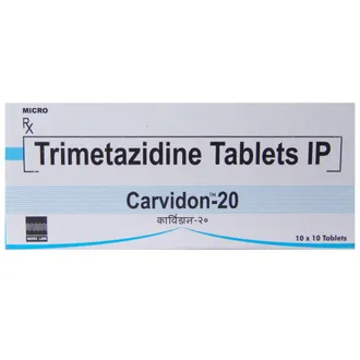 Carvidon 20 Tablet 1*10