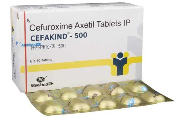 Cefakind 500 Tablet 1*10 - Image 3