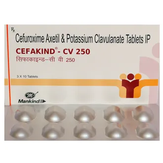Cefakind-CV 250 Tablet 1*10 - Image 2