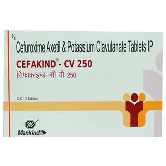 Cefakind-CV 250 Tablet 1*10