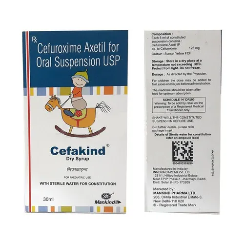 Cefakind Dry syrup 1*30ml - Image 2