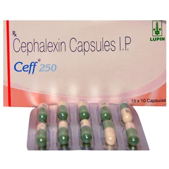 Ceff 250mg Capsule 1*10 - Image 2