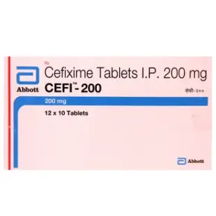 Cefi 200 Tablet 1*10