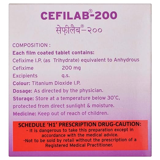 Cefilab 200 Tablet 1*10 - Image 6