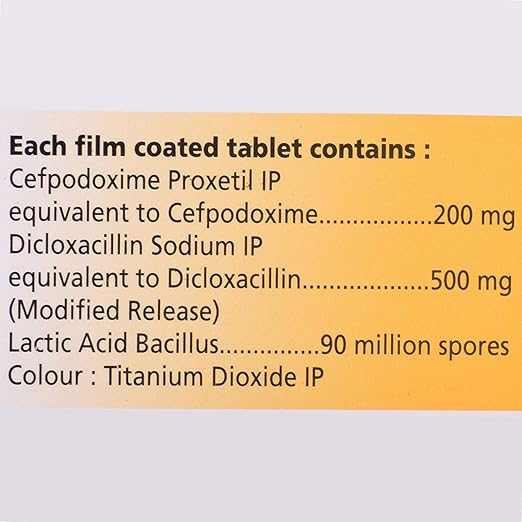 Cefoclox XL Tablet 1*10 - Image 4