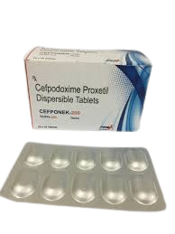 Cefponek 200mg Tablet 1*10