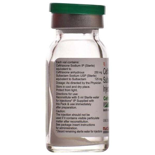 Cefrine Plus 375mg  inj 1*1vail - Image 2