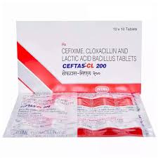 Ceftas CL 200 mg Tablet 1*10