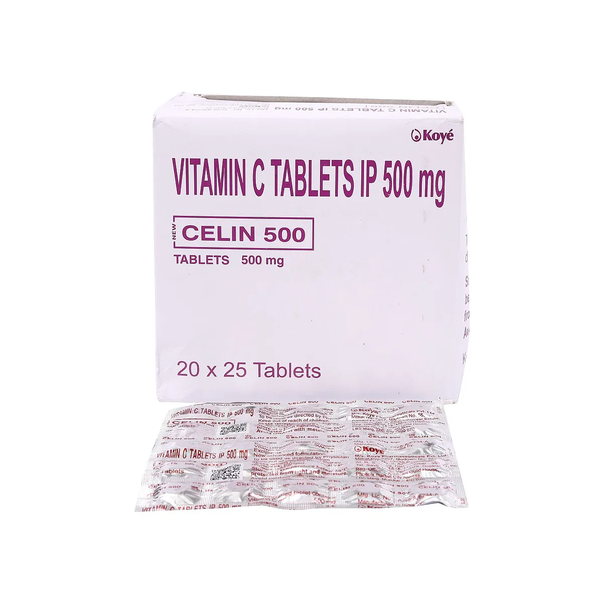 Celin 500 Vitamin C Tablet 1*25