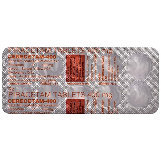 Cerecetam 400 Tablet 1*10 - Image 4